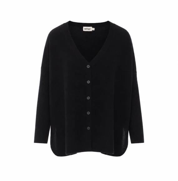 Maglia nera NOT SHY