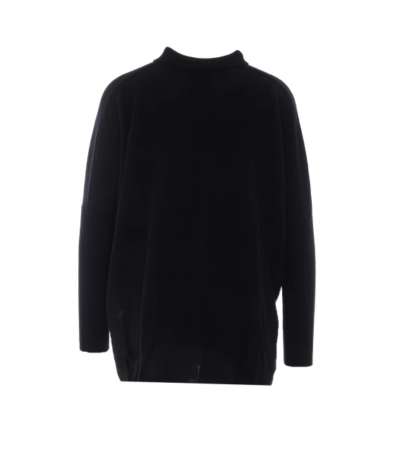 Black cashmere cardigan NOT SHY