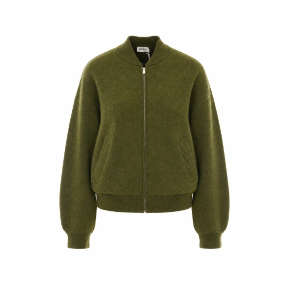 Giacca bomber Twila in lana e cashmere NOT SHY