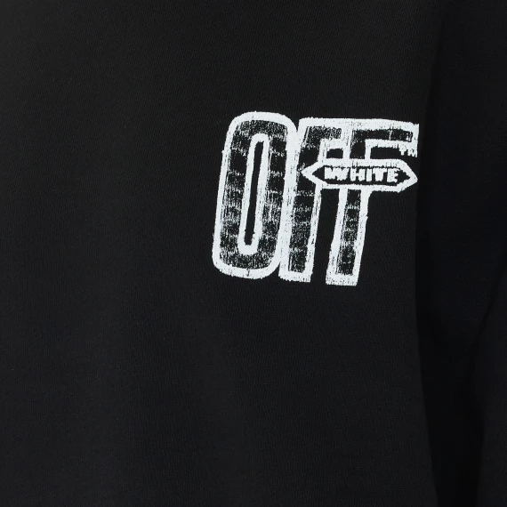 Black Motion Arrow Skate Hoodie
