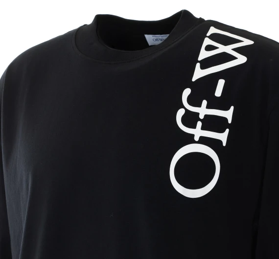 Black Vertical Booksih T-Shirt