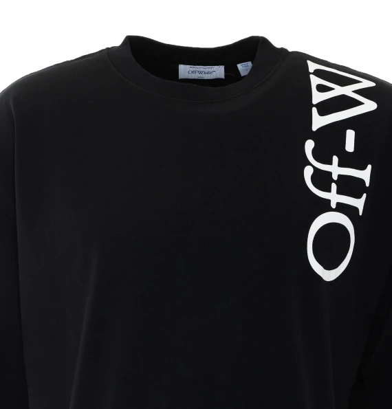 Black Vertical Booksih T-Shirt