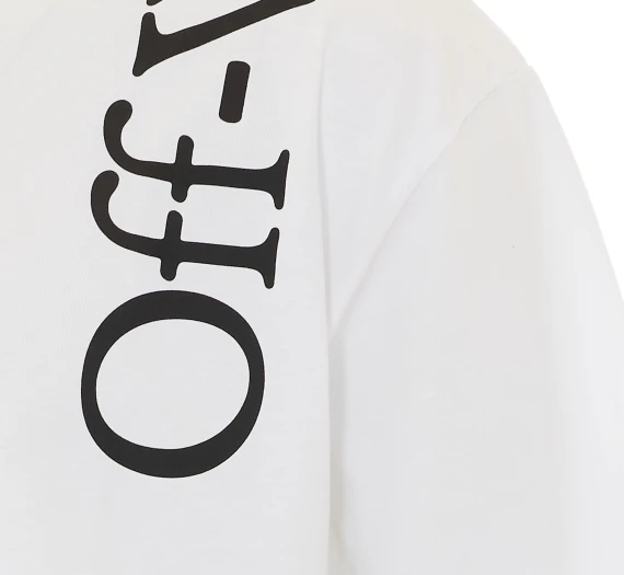 White Vertical Bookish Skate T-Shirt