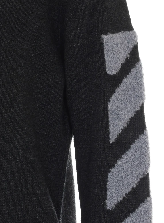 Diagonal Fuzzy Sweater