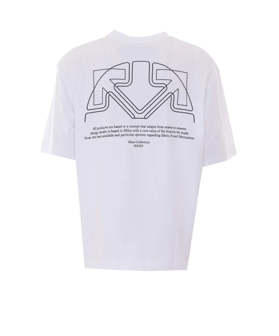 Offline Half Arrow Skate S/S Tee Off White