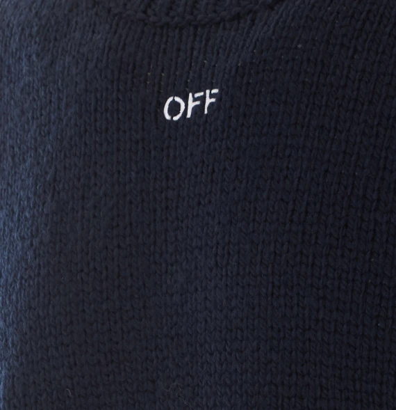 Maglia Arrow Maxi Emb Knit Crewneck