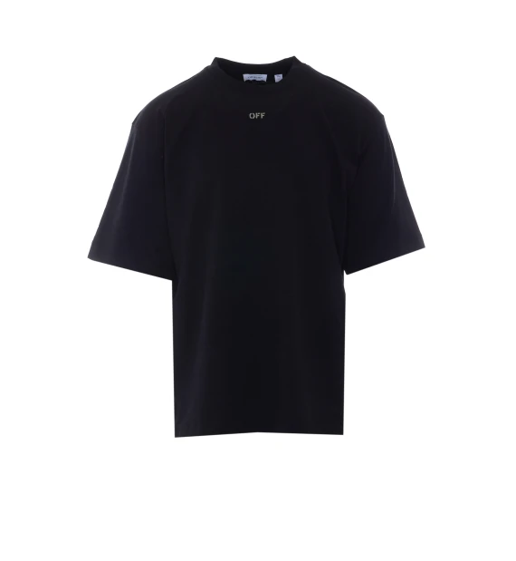 Black Negative Arrow T-Shirt Off White
