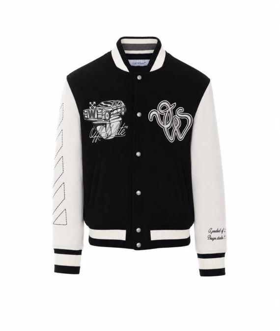 Giaccone nero Off White