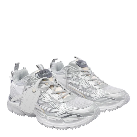 Be Right Back grey sneakers Off White
