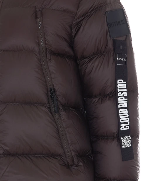 Stripe Down Jacket Outhere