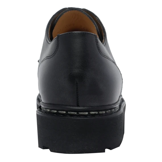 Derby Chambord in pelle nera Paraboot