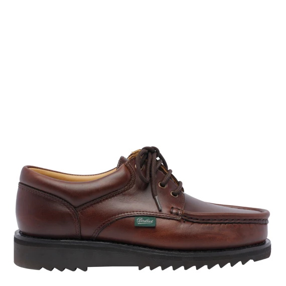 Scarpe stringate basse marroni Paraboot