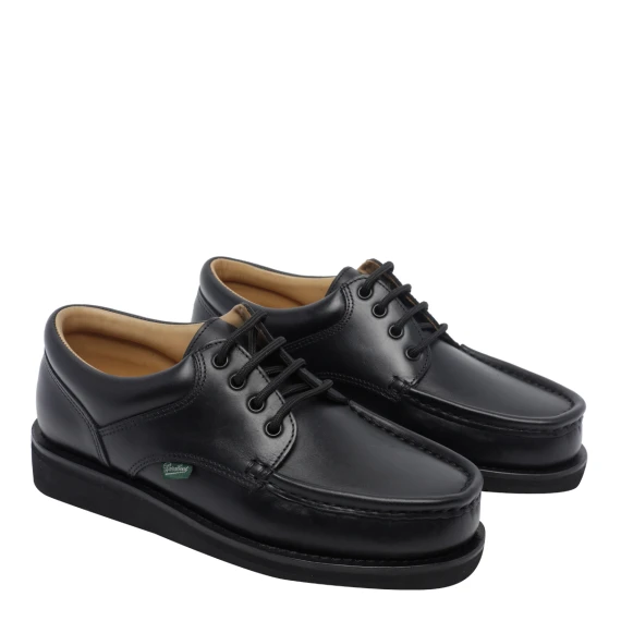 Scarpe basse stringate Thiers nere Paraboot