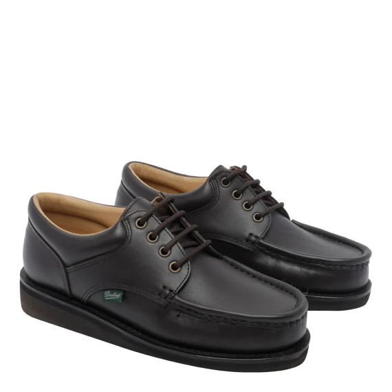 Stringate basse Thiers marrone scuro Paraboot