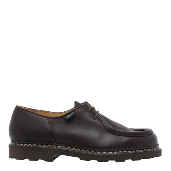 Scarpe basse stringate marroni Paraboot