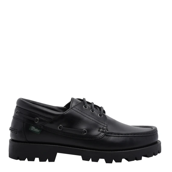 Scarpe stringate basse nere Paraboot