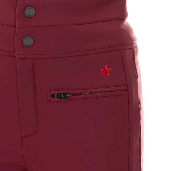 Pantaloni da sci Aurora bordeaux PERFECT MOMENT