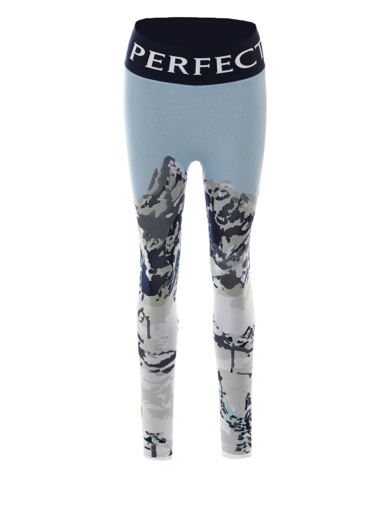Leggings jacquard multicolor