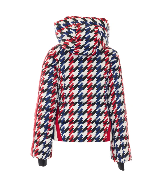 Multicolor down jacket PERFECT MOMENT