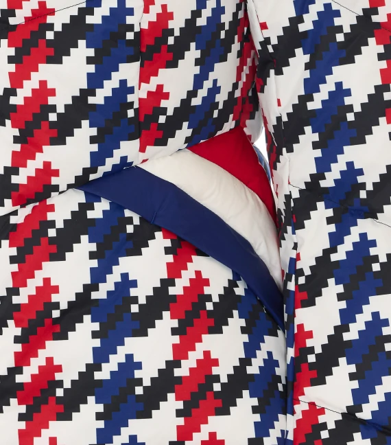 Multicolor down jacket PERFECT MOMENT