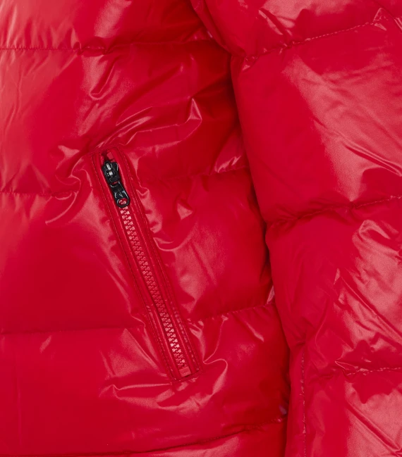 Polar Flare red down jacket PERFECT MOMENT