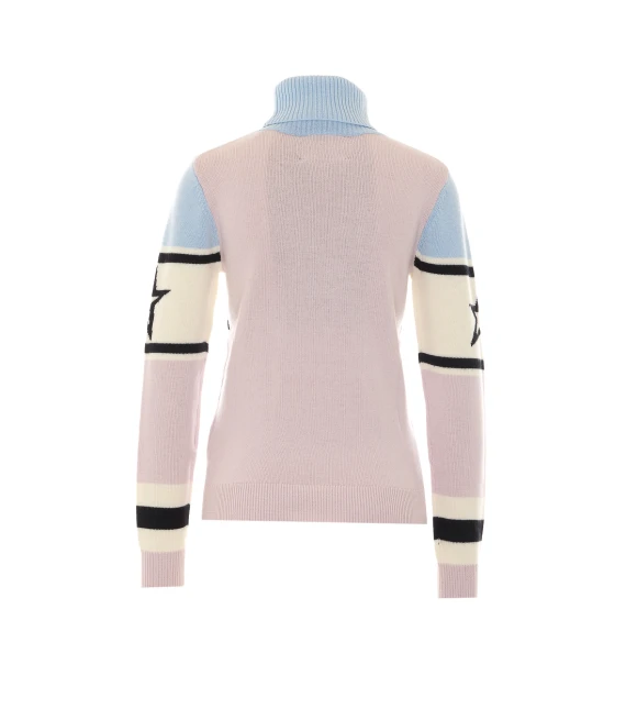 Schild pink and light blue turtleneck PERFECT MOMENT
