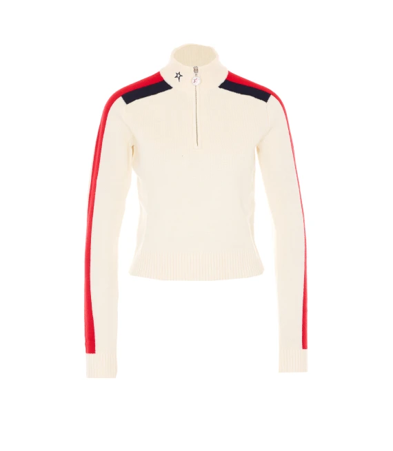Maglia bianca in lana