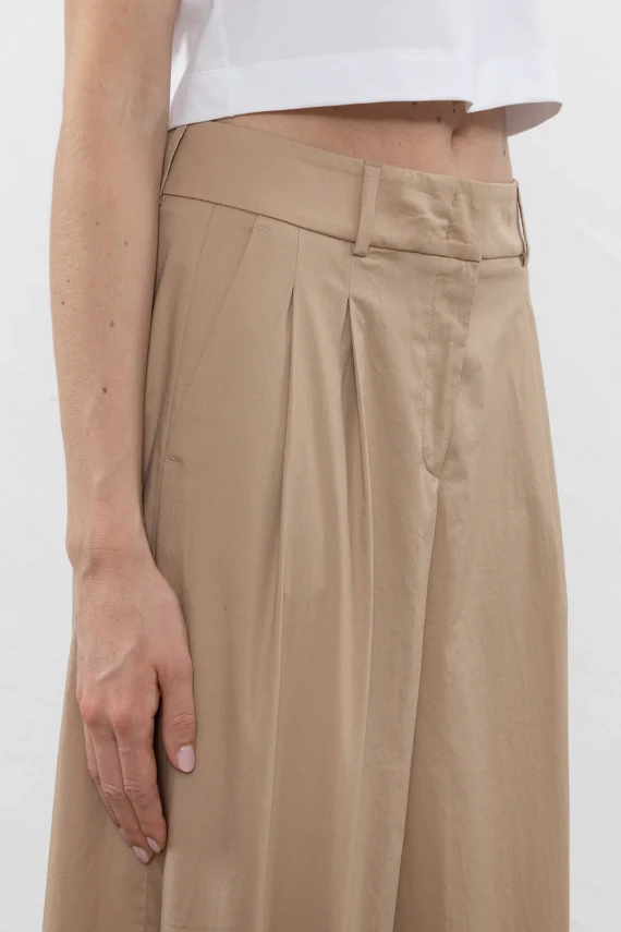 peserico easy Trousers Brown