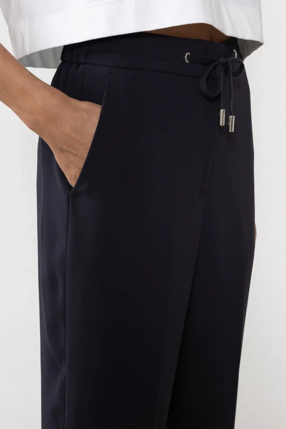 Pantalone in cady crepe tecnico