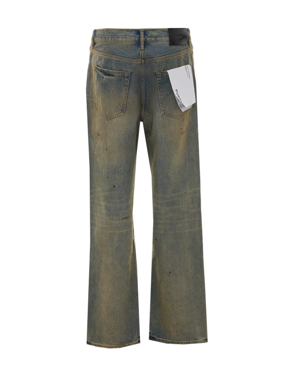 Purple Denim Jeans