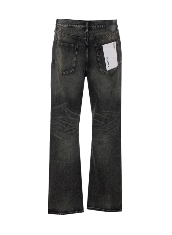 Purple Black Jeans
