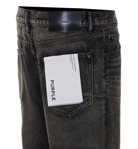 Purple Black Jeans