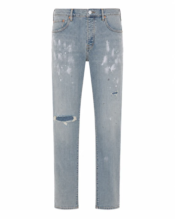 Purple Light Indigo Jeans Purple Brand