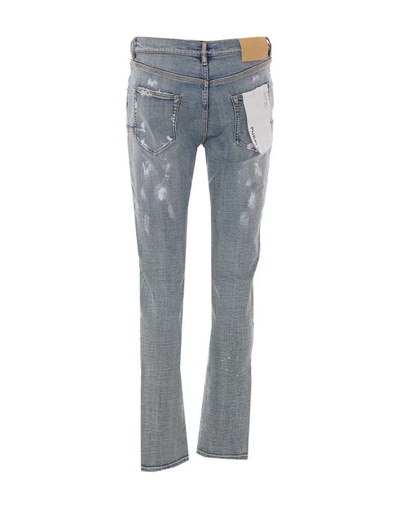 Purple Light Indigo Jeans