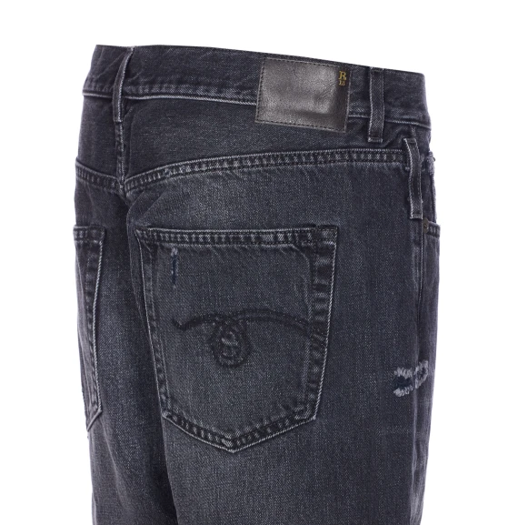 R13 Jeans Nero