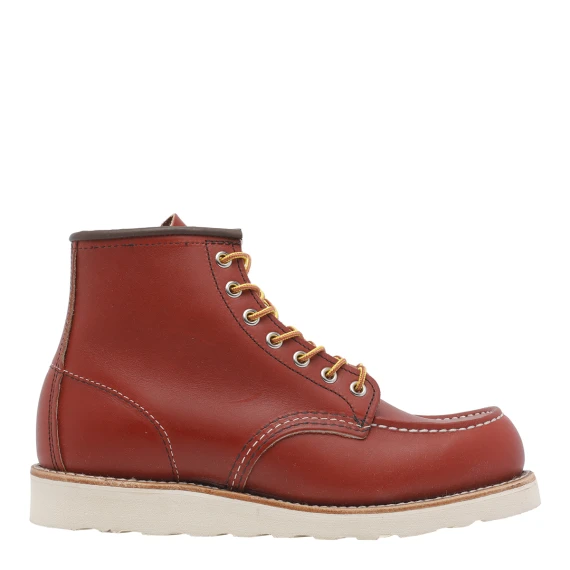 Stivaletti allacciati in pelle scamosciata marrone rossiccio Red Wing