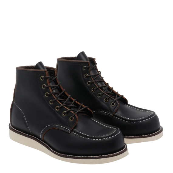 Stivaletti neri in pelle di vitello Red Wing