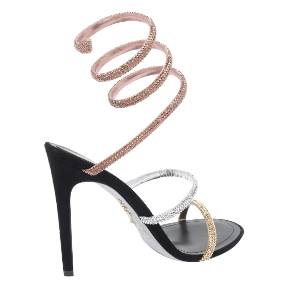 René Caovilla Sandali Nero