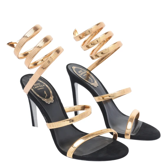 René Caovilla Sandali Nero