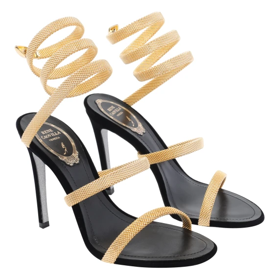 René Caovilla Sandali Nero