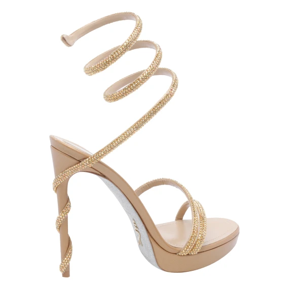René Caovilla Sandali Oro
