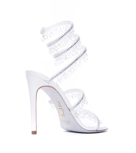 René Caovilla Sandali Bianco