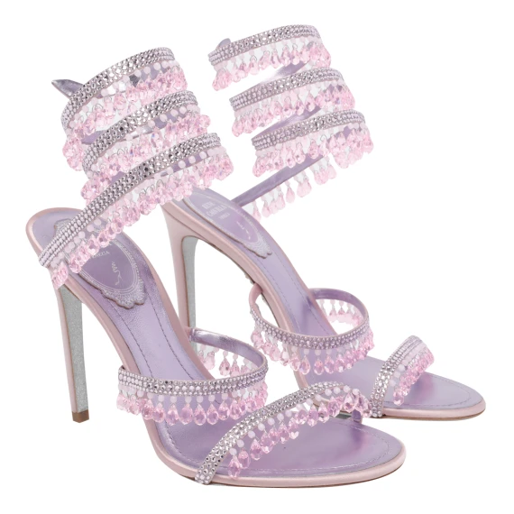 René Caovilla Sandali Viola