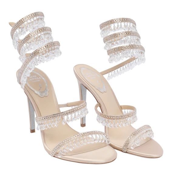 René Caovilla Sandali Beige