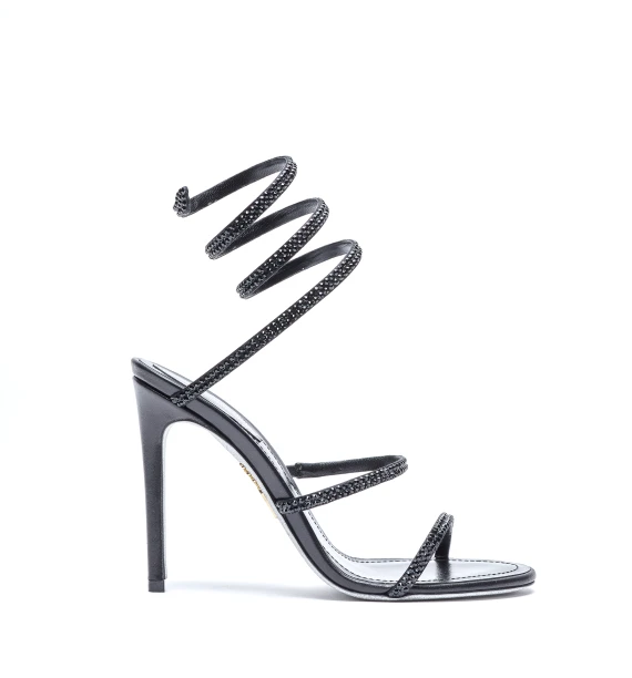 René Caovilla Sandali Nero