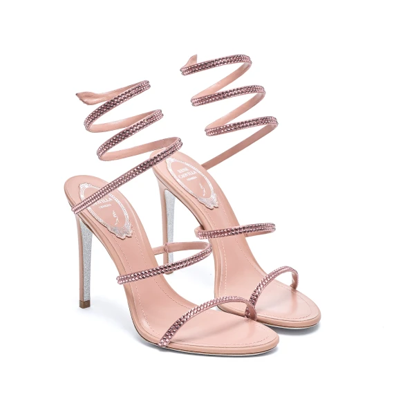 René Caovilla Sandali Rosa