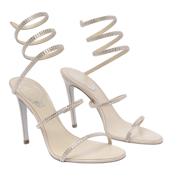 René Caovilla Sandali Beige