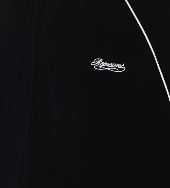 Black Tracksuit Zip Sweatshirt Represent