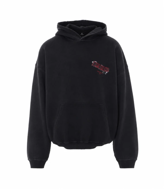 Vintage Black Ransom Hoodie Sweaters Represent