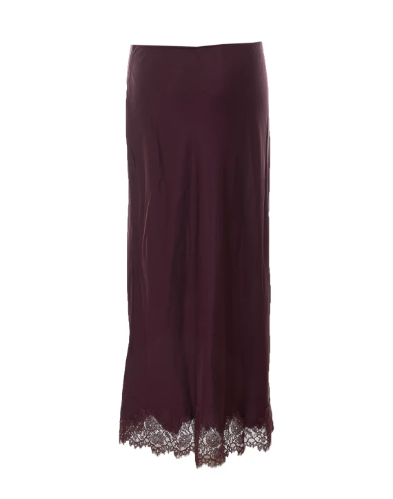 Matilde long skirt bordeaux Rixo